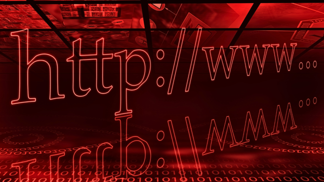 Images abstraites sur le thème du numérique, symbolisant l'hébergement de site web
